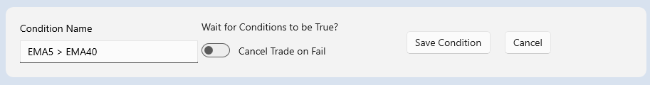 Conditional Trade Entry (and Early Exit) – Trade Automation Toolbox